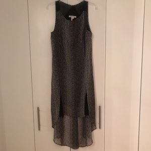 BCBG High Low Chiffon Dress